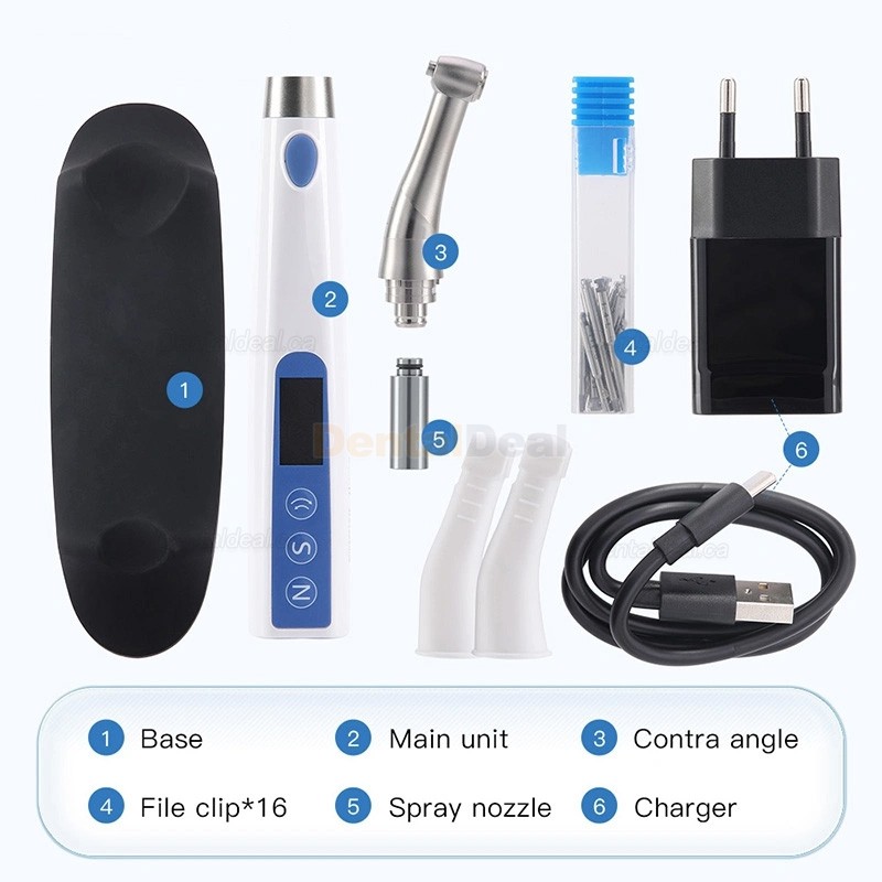Betterway Motor X Electric WirelessUniversal Implant Torque Wrench Set with 16pcs Drivers